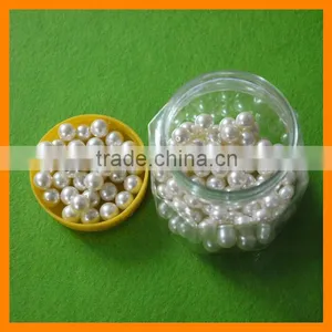 10mm Round Cream Imitation Loose Pearl thumbnail-1