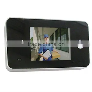 Digital Peephole Viewer With Door Bell, 2.8 Inch LCD Screen, 2xAAA Batteries, Wireless Electronic Peephole Door Viewer thumbnail-1