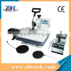 Combo t Shirt Printing Machine 5 in 1 Function Heat Transfer Machine thumbnail-1