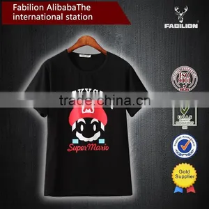 2015 New Product Super Mario Wholesale Fashion Cotton Fancy Design T-shirt thumbnail-3