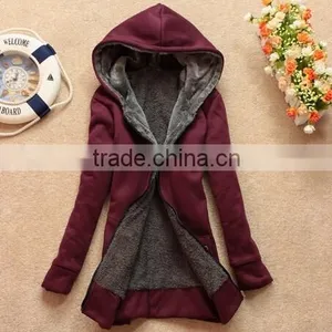 New Women's Winter Jacket Coat Hooded Pullover Lady Coat thumbnail-4