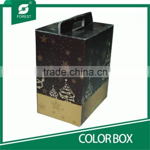 FOLDING COLOR BOX WINE PACKING BOX thumbnail-6
