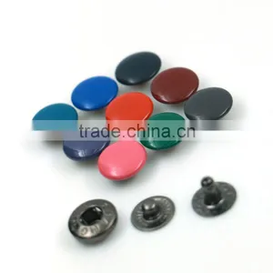 Custom Colorful Four Parts Metal Buttons Copper Press Snap Button Quality Choice thumbnail-3
