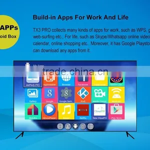 TX3 PRO Android 6.0 Amlogic S905X Web Browser Internet tv Box VP9 HDR 4K KODI H.265 Free Web tv Internet tv Programs thumbnail-4