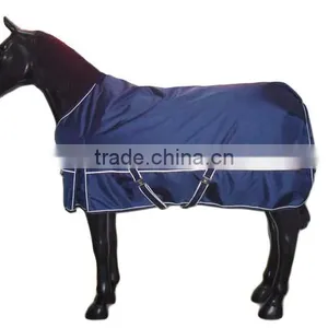 Navy Waterproof Horse Rug 300g thumbnail-1
