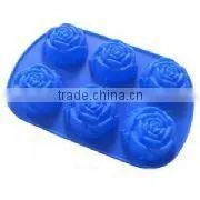 Silicone Kitchenware Cake Mould in Flower Shaped thumbnail-2