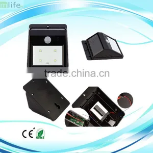 4pcs LED Solar Sun Sensor Wall Light thumbnail-1