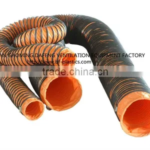 PVC Fire and Water Proof Suction and Extraction Air Vent Ducting thumbnail-1