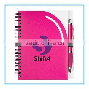 Plastic Cheap Custom Printing Notebook for School Office Promotion thumbnail-1