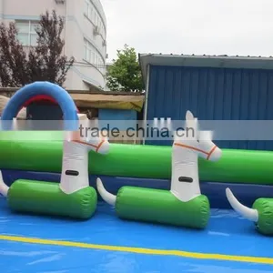 2015 Best Sale Sports Game Inflatable Horse Run Track for Kids thumbnail-5