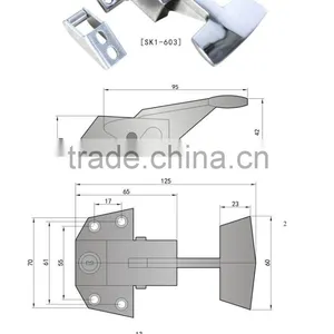 By Direct China SK1-603 Side Mount Stainless Door Handle thumbnail-5