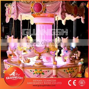 Playground Small Indoor Merry go Round Ride for Sale thumbnail-1