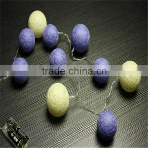 New Cotton Ball Battery Decoration Lights for Holiday thumbnail-1