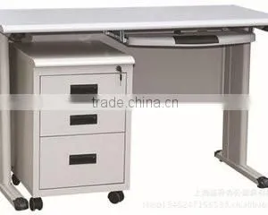Simple Design Fashion Hot Sale Stainless Steel Home Office Computer Desk thumbnail-1