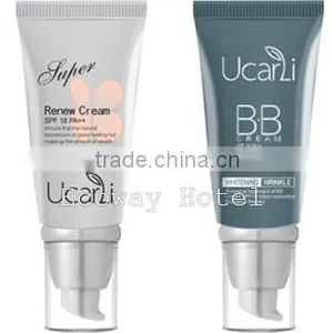 High Class BB Cream Cosmetic Tube With Clear Screw Cap thumbnail-2