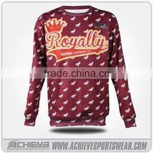 Custom Full Sublimation 3d Printed Sweatshirt Autumn Sweatshrit New Design Girl Sweater thumbnail-5