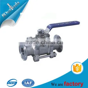 Dn25 Dn40 Three Way Ball Structure Valve for Oil and Gas in Professional Manufacturer thumbnail-4