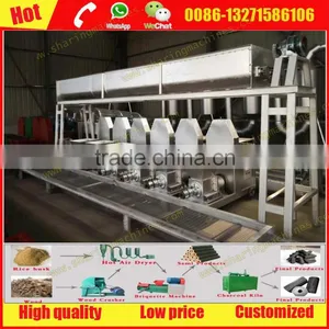 Professional Briquette Pressing Machine Sawdust With Low Investment thumbnail-2