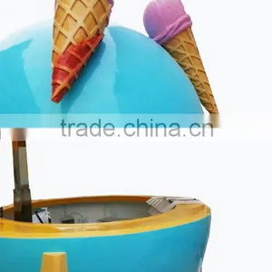 Fiberglass Mobile Coffee Kiosk Mobile Food Cart 2015 thumbnail-1