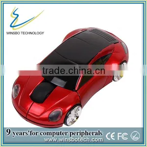 High Quality 2.4g Wireless Usb Car Mouse thumbnail-1