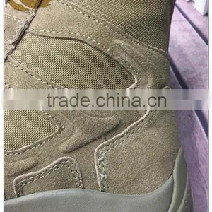 High Ankle Genuine Leather Waterproof Army Military Combat Boots thumbnail-4