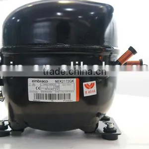 Supermarket Display Embraco Compressor NEK2172GK T2155GK T2168GK T2178GK R404a LBP thumbnail-2