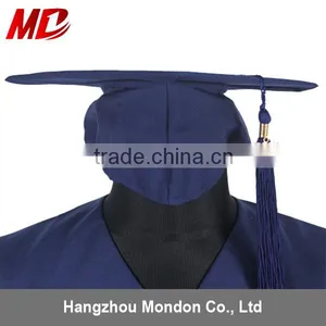 Graduation Cap and Gown Honor Cords Blue Polyester for Children Adult thumbnail-6