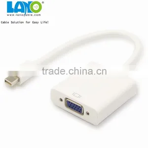 Mini DP Adapter Male to Female VGA Converter thumbnail-2
