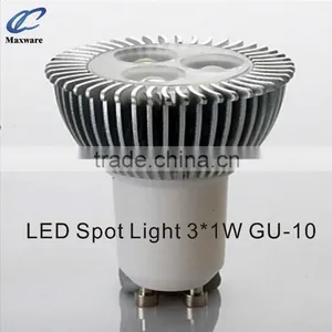 GU10led 3*1W Wireless Spot Light Warm White BridgeLux 250lm 3W 30 Degree thumbnail-1