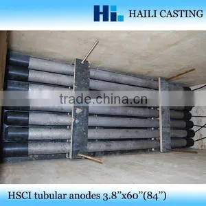 3.8''X60'' HSCI Tubular Sacrificial Anode for Cathodic Protection thumbnail-3