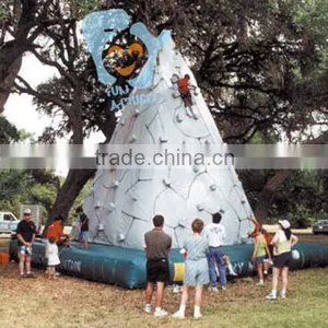 Inflatable Water Rock Pool Slide With Climbing Wall thumbnail-6