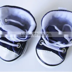 Pet Denim Puppy Sporty Shoes Boots thumbnail-3