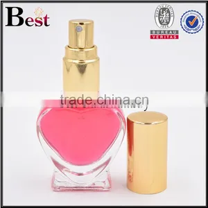 9ml Clear Glass Bottle Heart Shaped Glass Bottle Sprayer Glass Bottle Supplier's Choice thumbnail-6