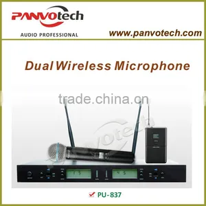 UHF Wireless Microphone for Stage Performance thumbnail-1