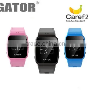 Kids Vague Waterproof IP 67 GPS Tracker Caref Geo Fence Watch Phone thumbnail-5