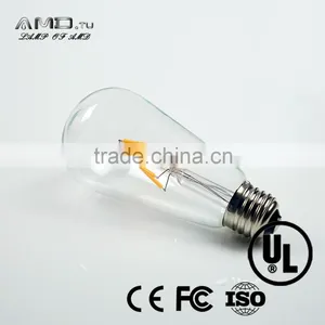 Vintage Retro Indoor Dimmable ST58 E26 E27 B22 Low Energy 3w Edison Led Lights Led Bulb thumbnail-4