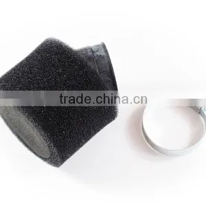 ATV DIRT BIKE MOTORCYCLE 48mm Curved Racing Air Filter thumbnail-1
