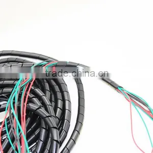 2016 Black Diameter 6mm 33Ft.(10M) Spiral Cable Wire Wrap Tube PC Manage Cord thumbnail-4