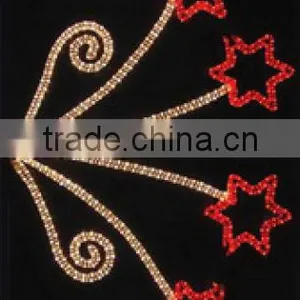 Star Motif Pole Street Light thumbnail-1