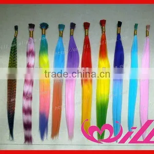 Crazy Two Tone Hair Color i Tip Hair Extensions Ombre Color Hair Extension thumbnail-5