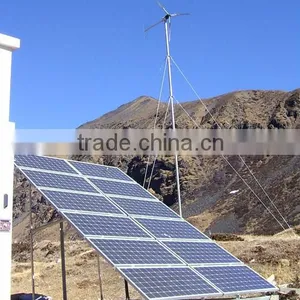 5KW Off Grid Hybrid Solar Wind Power System(Use Wind and Solar Power Take the Home Load ,free Electricity) thumbnail-1