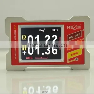 DMI420 Cheaper Digital Bevel Gauge 180 Degree Protractor With Metal Housing Built-in Strong Magnetic High Resolution & Accuracy thumbnail-1