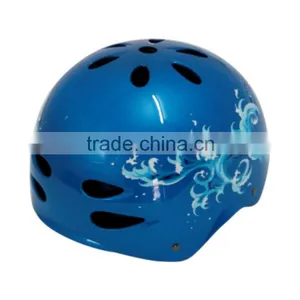Customized Cool Graffiti Super Protective Shark Helmet For Skateboard thumbnail-5