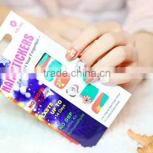 High Quality Happy Valentines Day Lovely Shining 3D Sky Red Nail Sticker Kaho Nail Sticker thumbnail-6