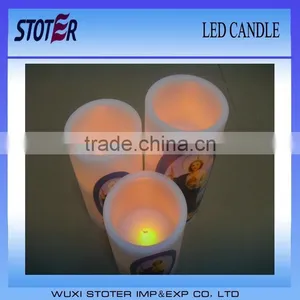 Cheap Led Candle Printed for Church thumbnail-1