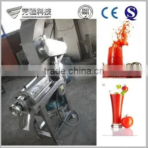 Good Quality 200kg per Hour Stainless Steel Spiral Tomato Juice Making Machine thumbnail-1
