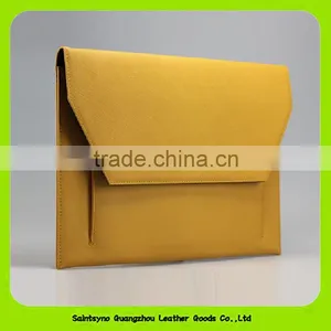 15054 Wholesale Fashion Design Tablet Leather Holder for 15 Inch Laptop thumbnail-2