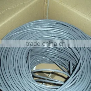 305m/box Double Jacket Outdoor Utp Lan Cat6 Network Cable,utp Cat6 Patch Cables Fulke Test thumbnail-1