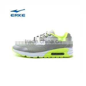 ERKE Wholesale Drop Shipping 2016 Summer Grey Breathable Mesh Air Cushion Mens Running Shoes thumbnail-2