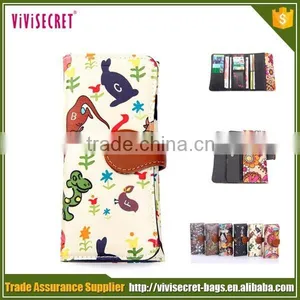 Vivisecret Korean Style Women Nice Flower Purse 2016 New Design Fashion Women Wallet thumbnail-4